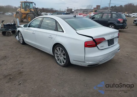 2015 Audi A8 L 3.0T z USA, uszkodzony, nr VIN WAU3GAFD0FN037440